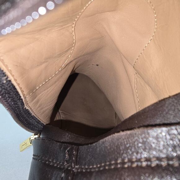 Salvatore Ferragamo Dark Brown Leather Riding Boots - Picture 15 of 16